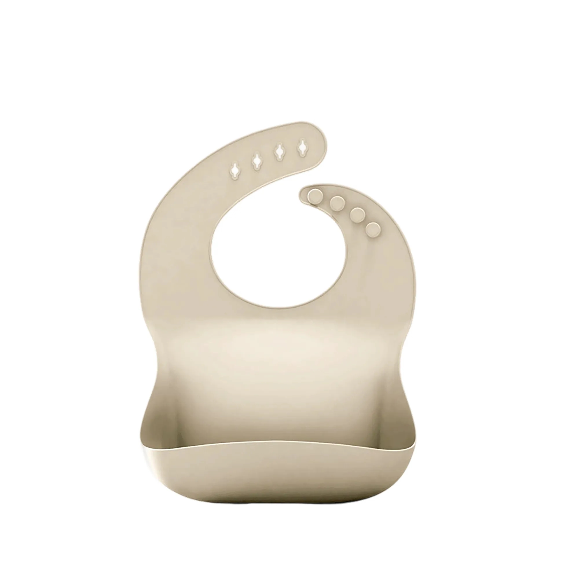 Silicone Baby Bib with Adjustable Strap 1
