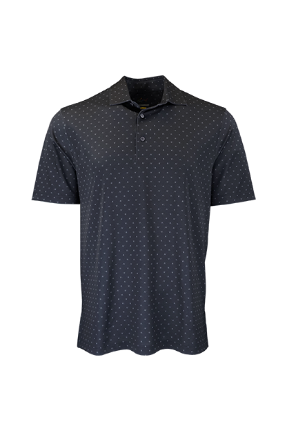 Greg Norman Micro Pique Spinner Print Polo 9
