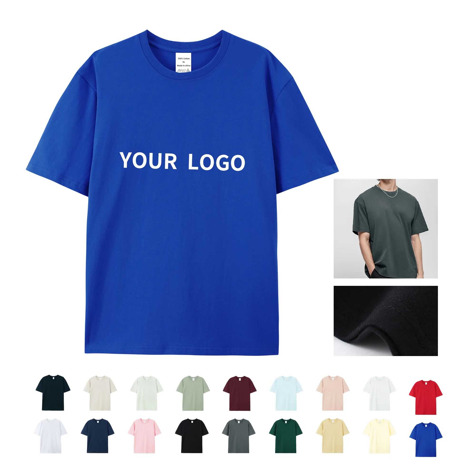 Unisex 100% Cotton Short-Sleeve Tee 10