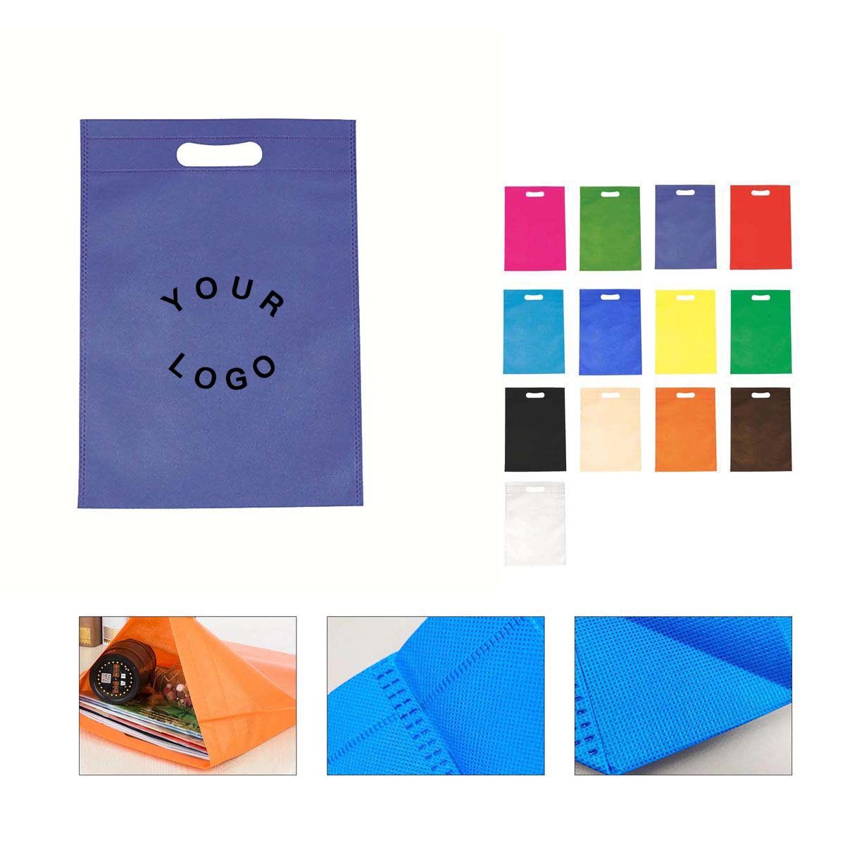 Reusable Nonwoven Tote for Shopping and Events 14