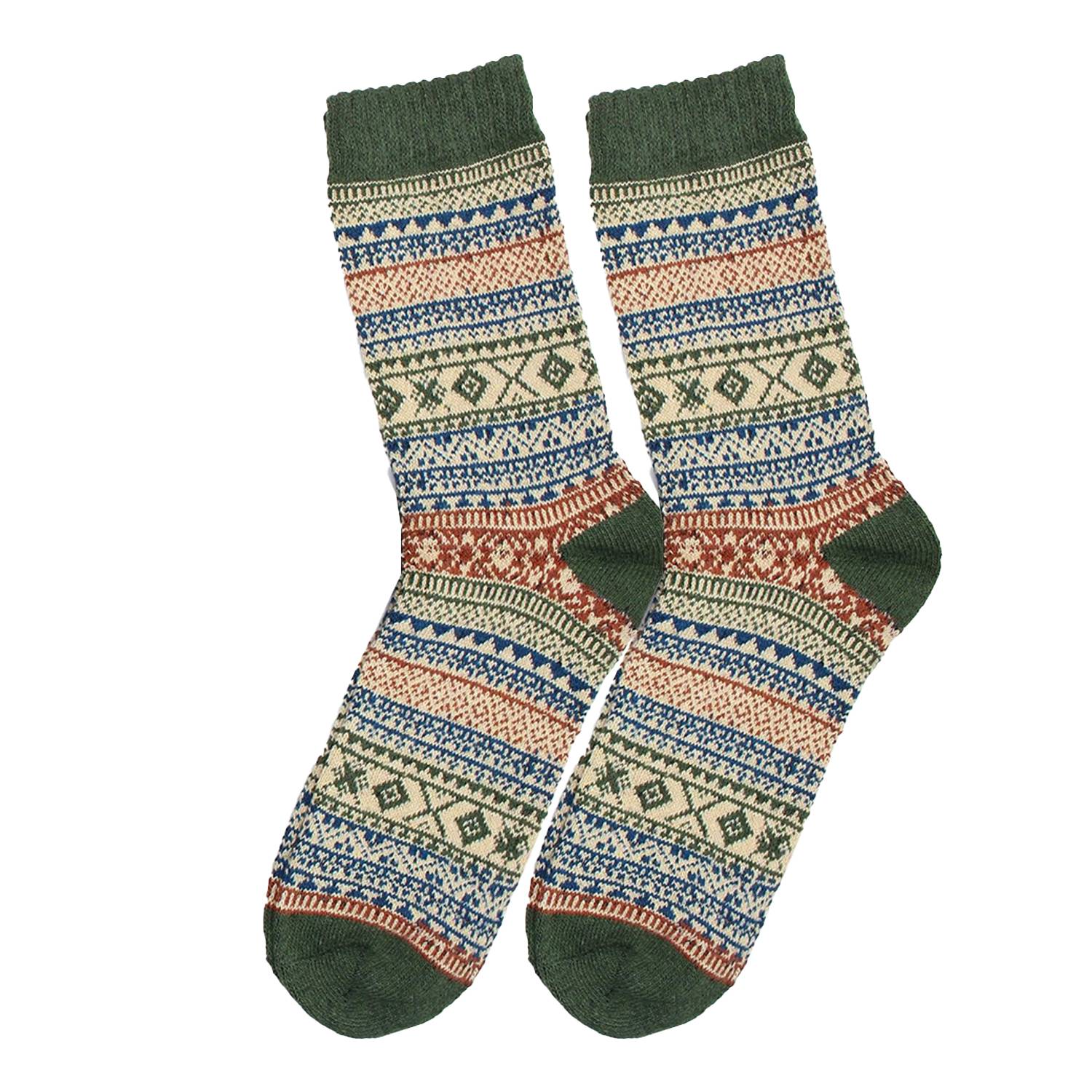 Winter Womens Vintage Wool Socks 9
