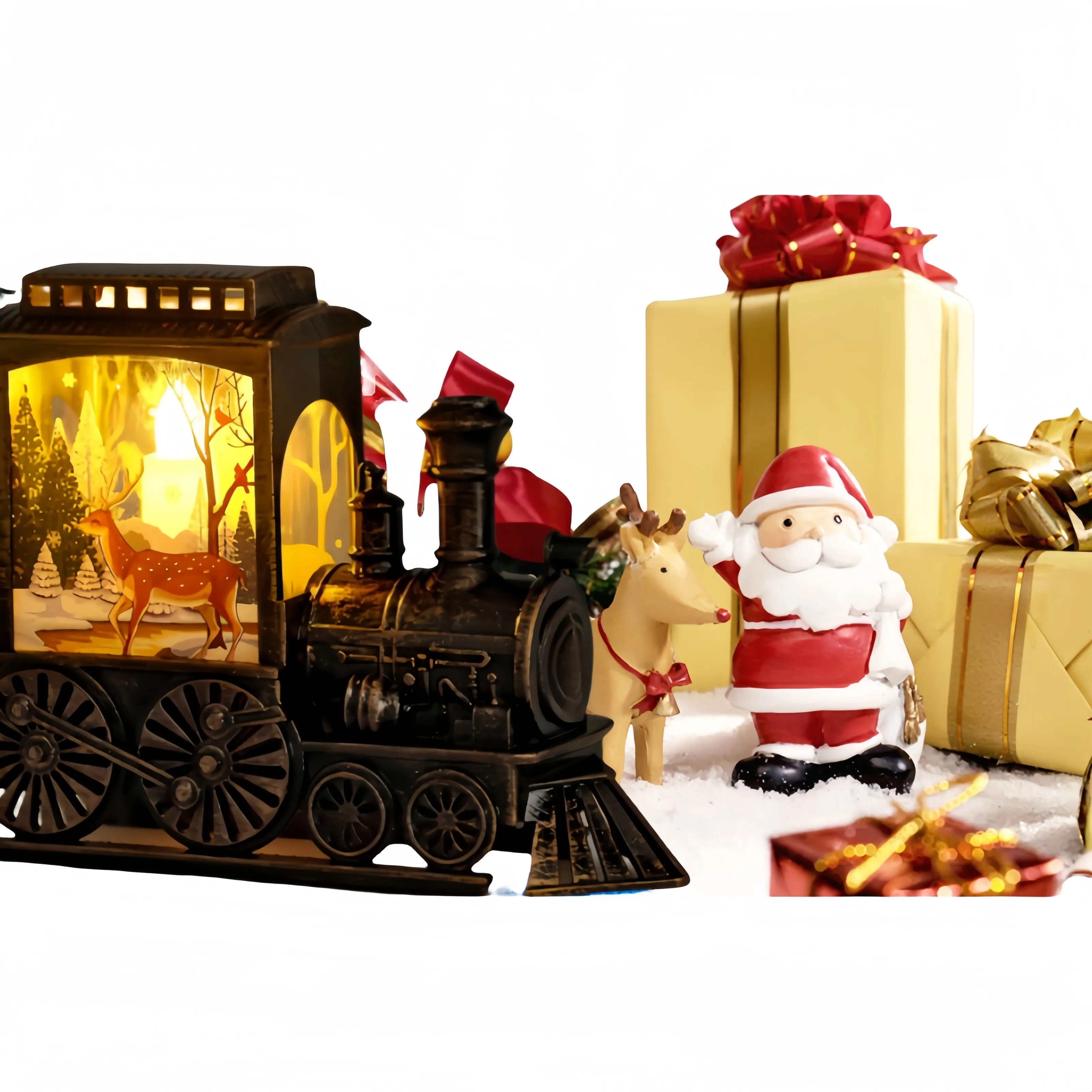 Christmas Vintage Train LED Bight Light 2