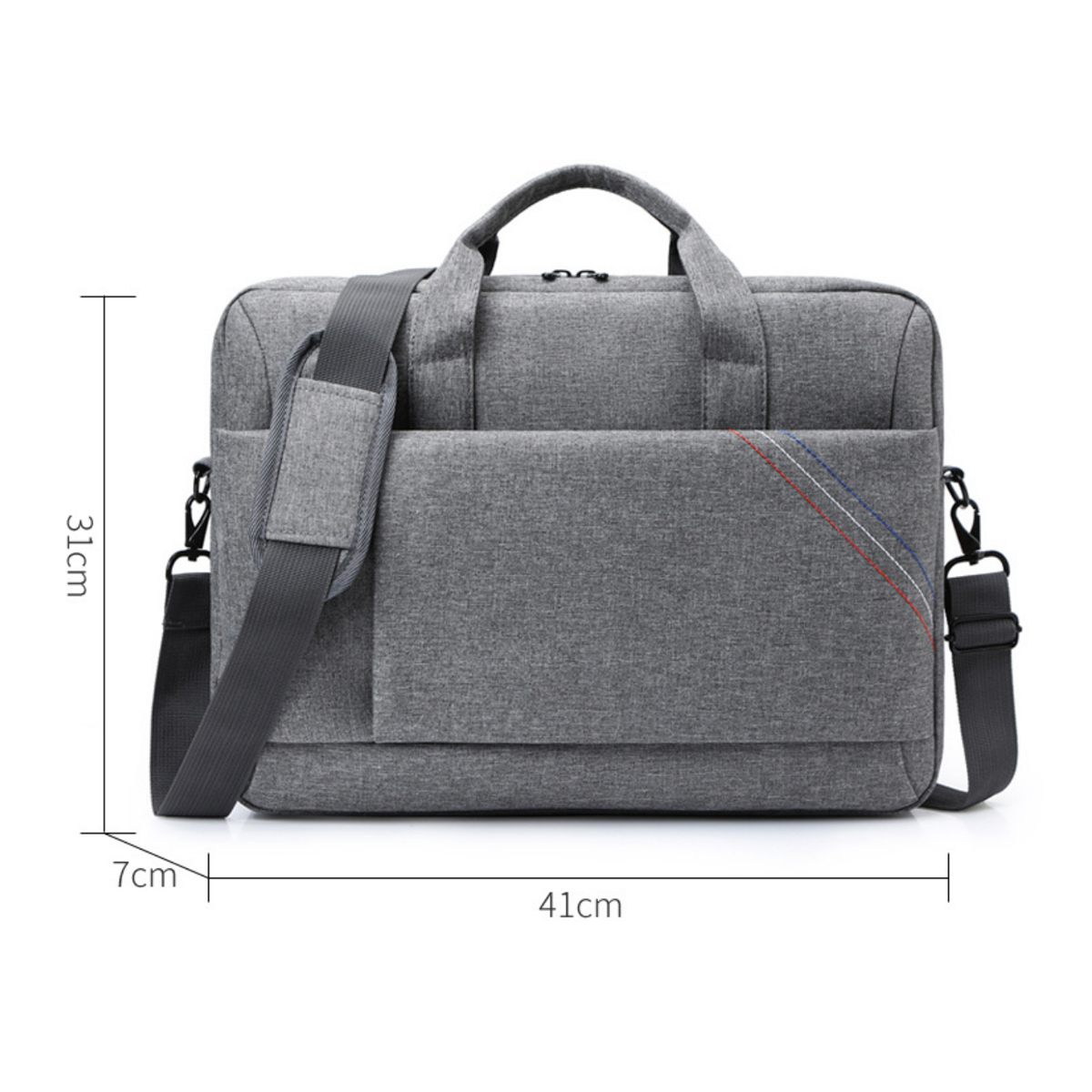 Laptop Messenger Bag with Shoulder Strap 8