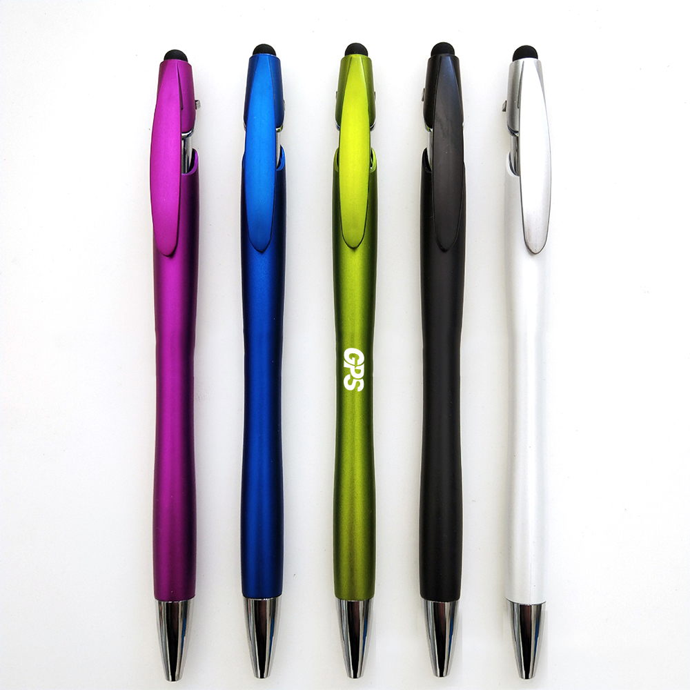 5 3/4 "European Design Ballpoint Pen with Stylus 1