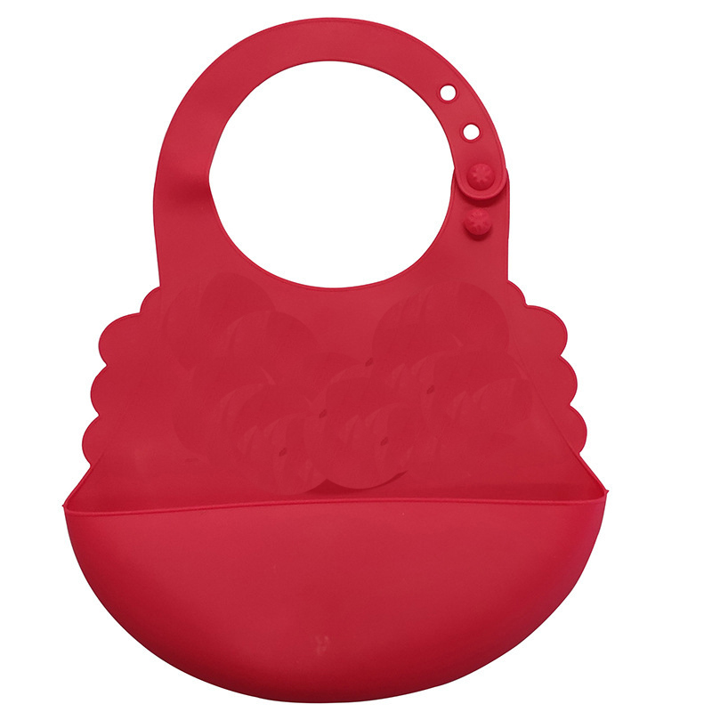 Ultra-Thin Lightweight Silicone Baby Bib Waterproof 8