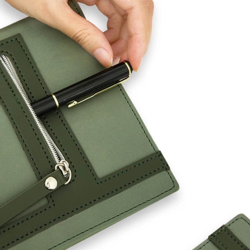 PU Leather A5 Business Travel Journal Diary Notebook 1
