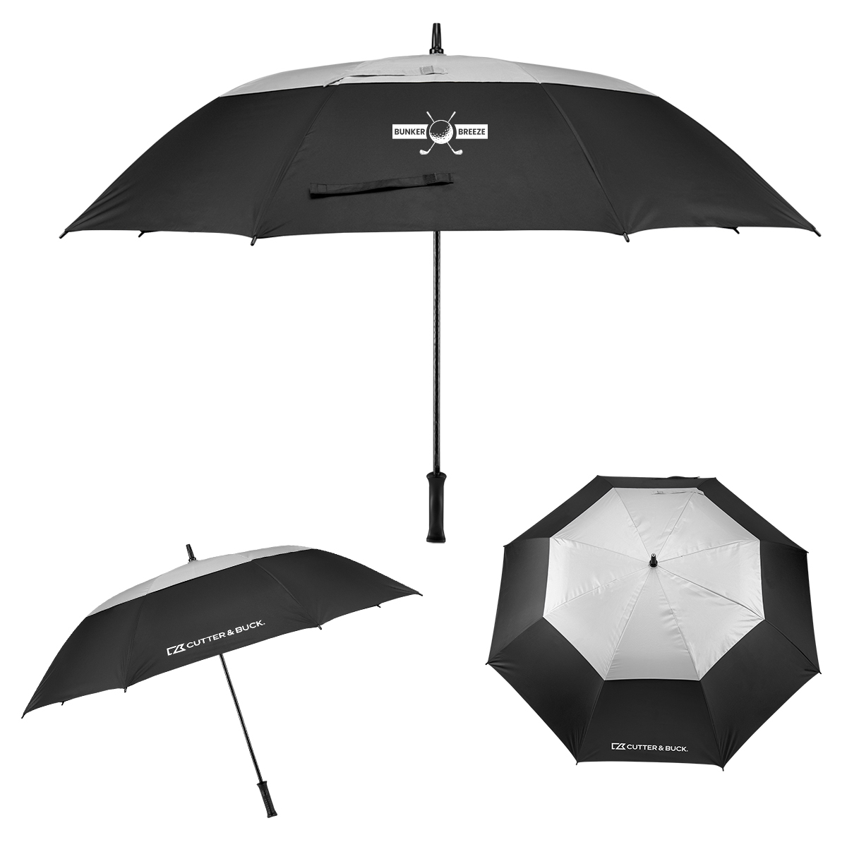 60" Cutter & Buck® Arc rPET Golf Umbrella 11
