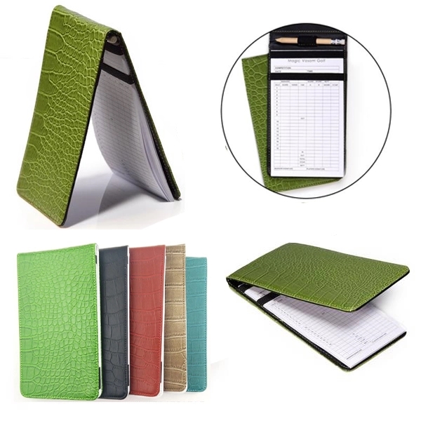 Leather Golf Scorecard Holder