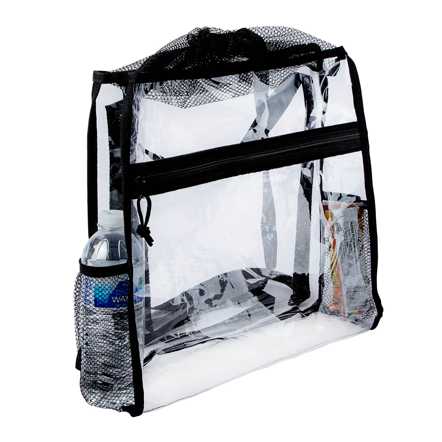 Ramsey Clear Drawstring Backpack 12