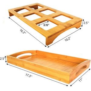 Bamboo Wine Tray 3