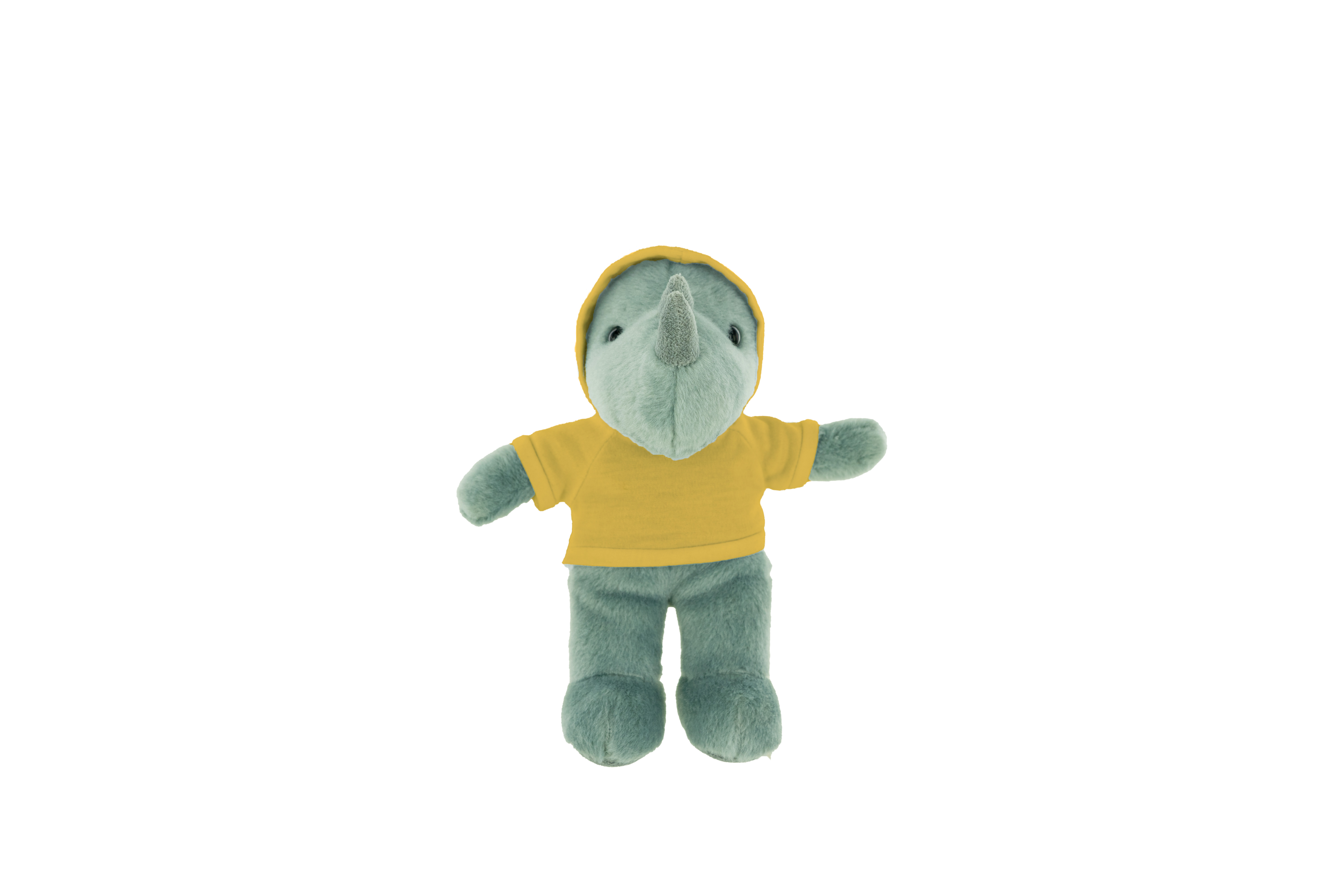Plush Rhino with Hoodie 5