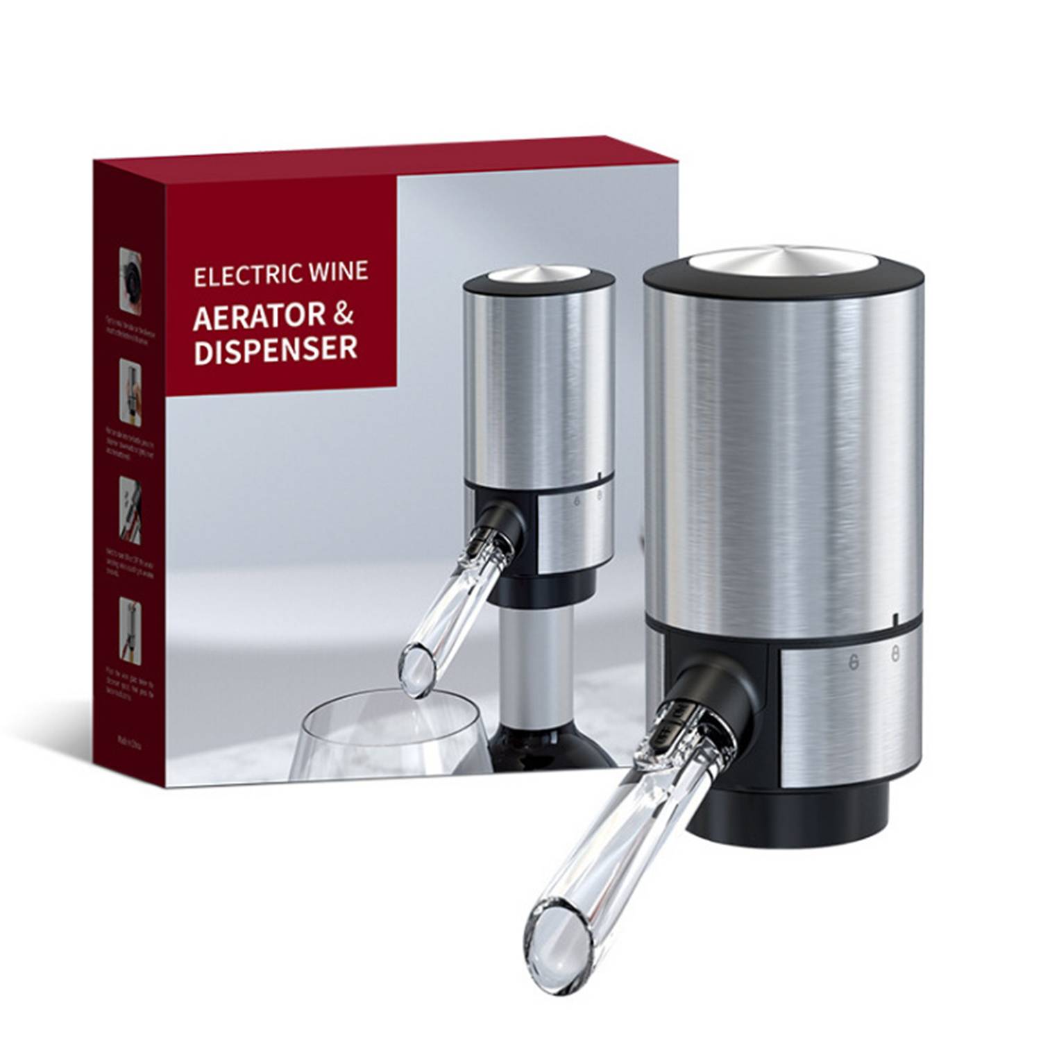 Multiple intelligent electronic wine aerators 7