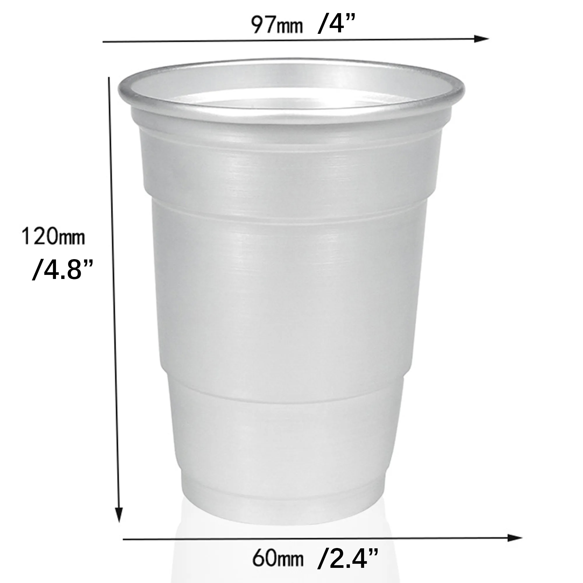 Custom Aluminum Stadium Cup, custom water bottle with logo imprint 2