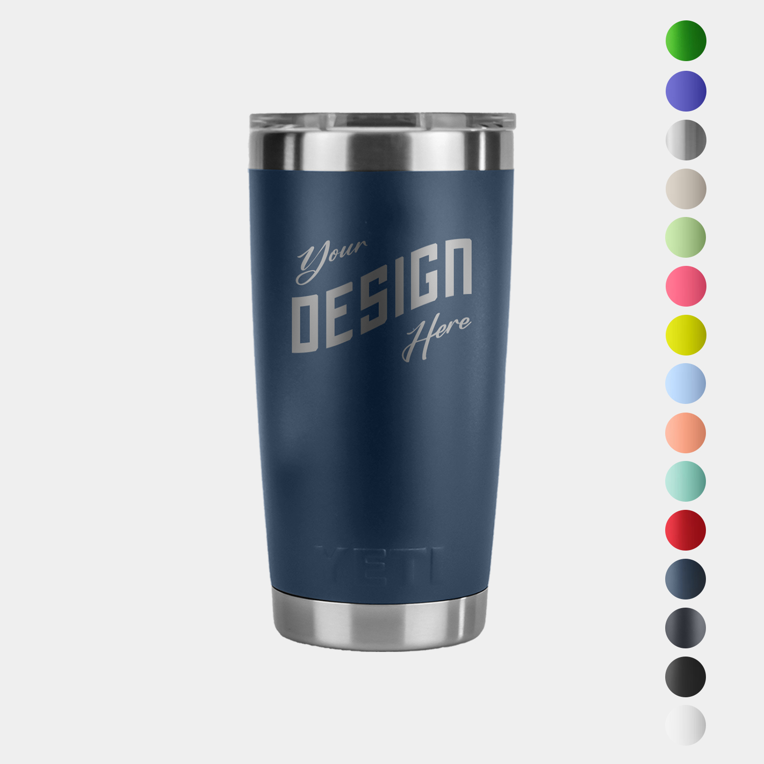 20 Oz YETI® Rambler Stainless Steel Vacuum Insulated Tumbler 1