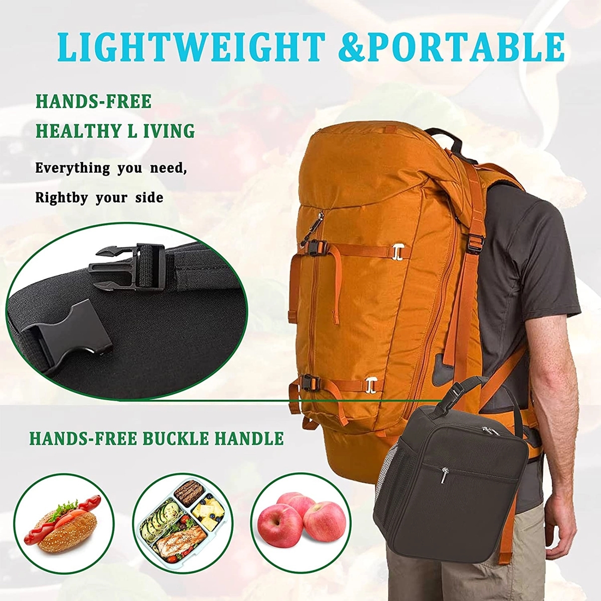Lunch Tote Picnic Box Thermal Cooler Bag 5
