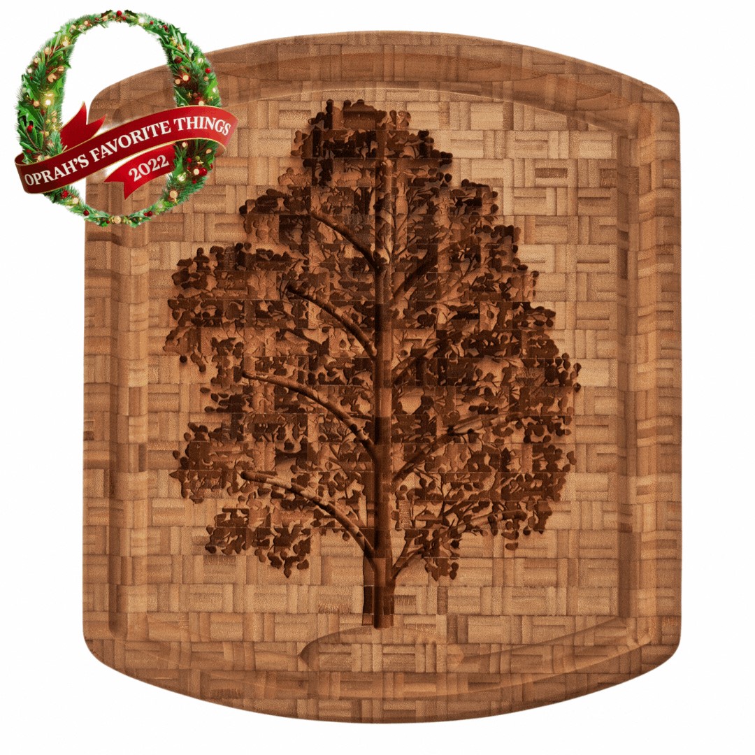 The Family Tree Carving Board