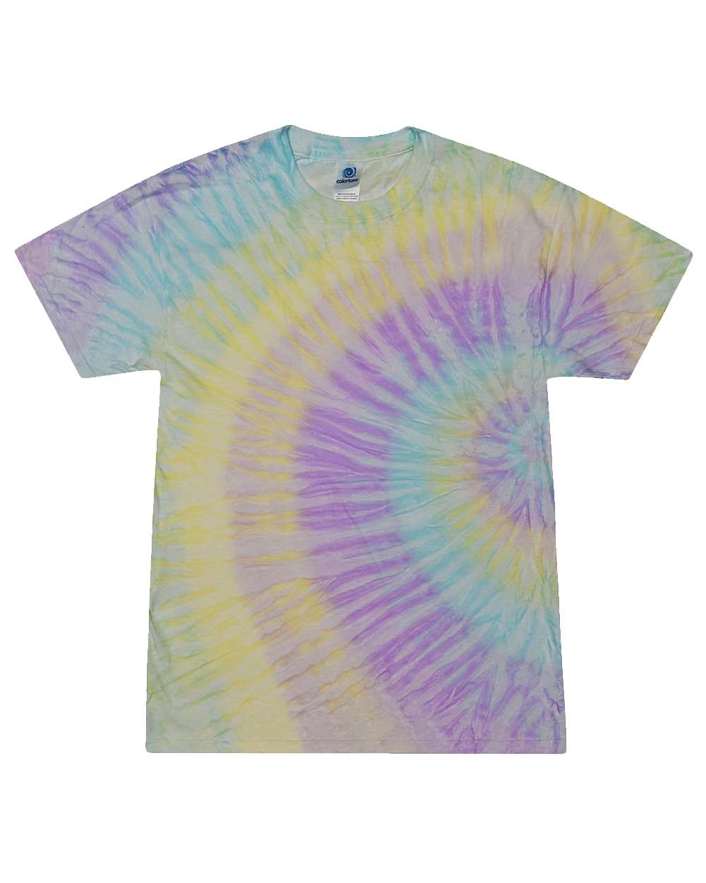 Unisex Multi-Color Tie-Dyed T-Shirt - 1000 13