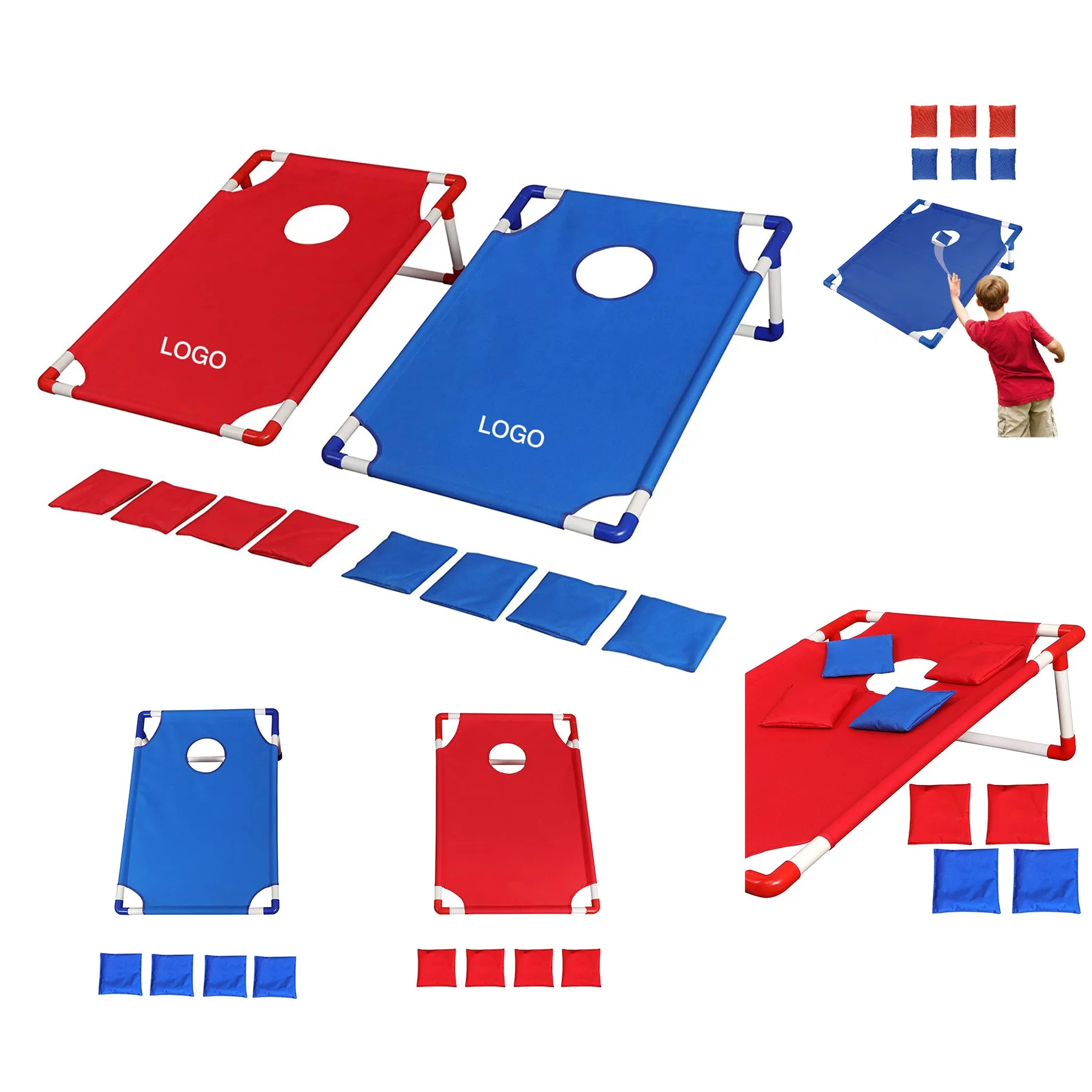 Portable Cornhole Board with Carrying Bag 2