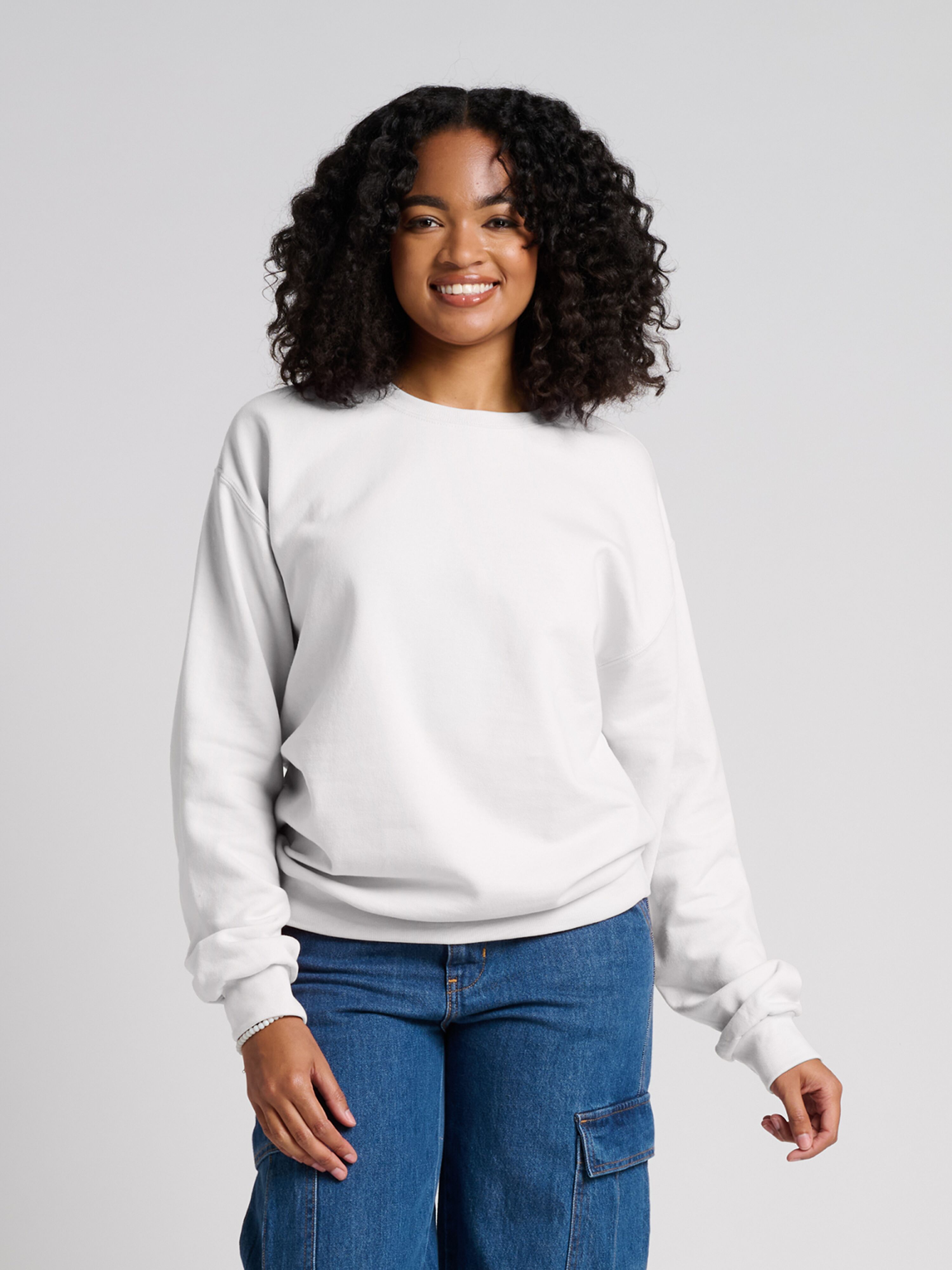 NEW JERZEES Ultimate™ CVC Ring-Spun Unisex Sweatshirt 9