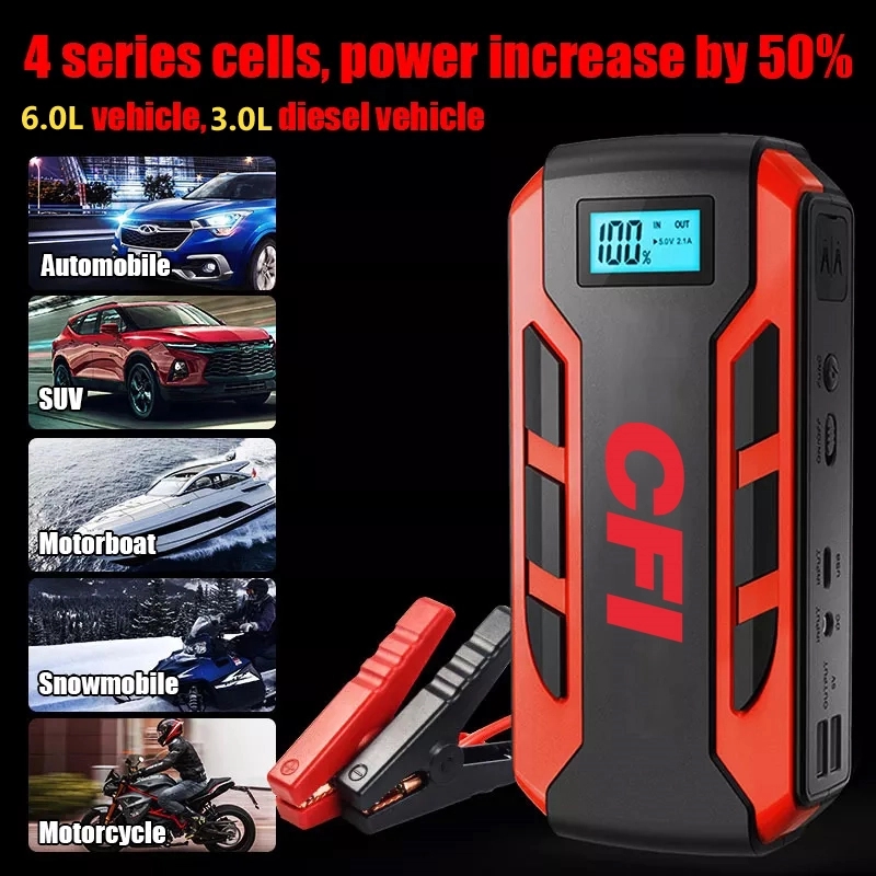 12V Vehicle Emergency Charger Auto Booster Battery Starter 6