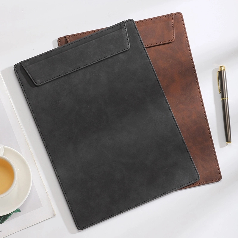 PU Leather A4 Business Hotel Magnet ClipBoard & Writing Pad 17