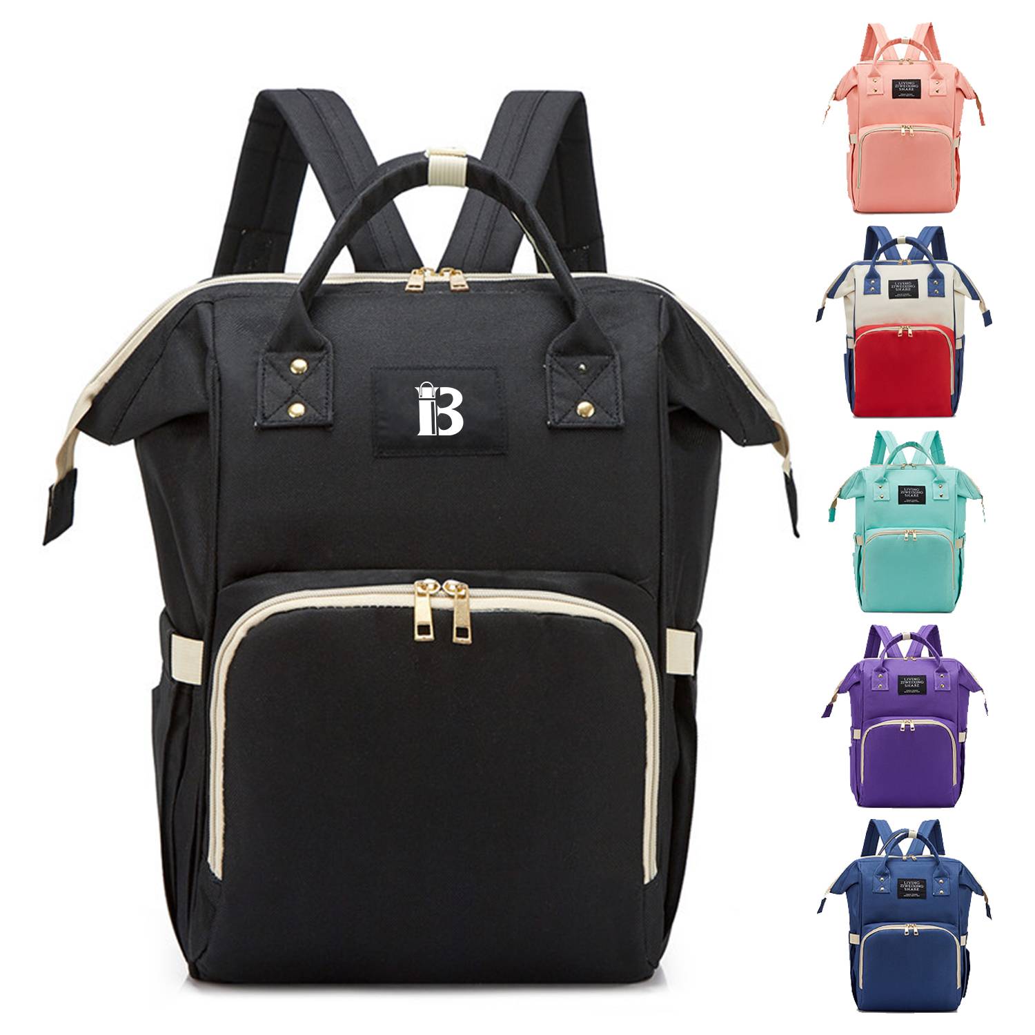 Diaper Bag Multi-Function Waterproof Travel Mommy Backpack 1
