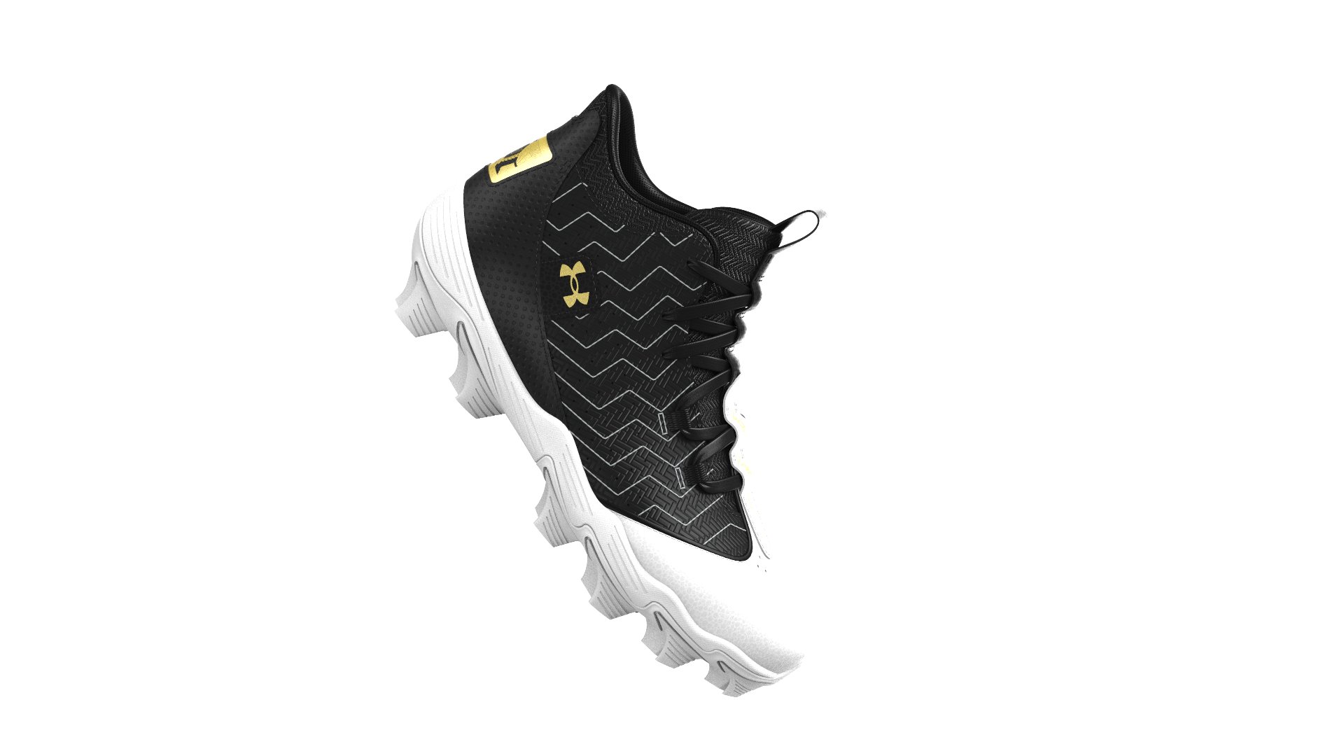 UA Harper 9 RM Jr. Boys' Baseball Cleats 3