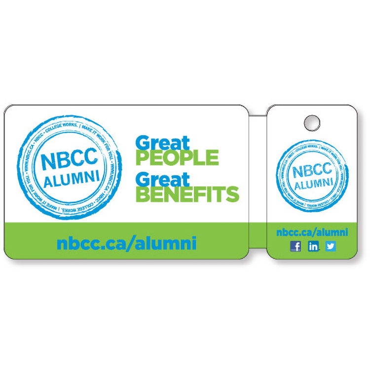 .030 Premium Customer Loyalty Kit (2.125" x 4.875") Full colour imprint on both sides 1