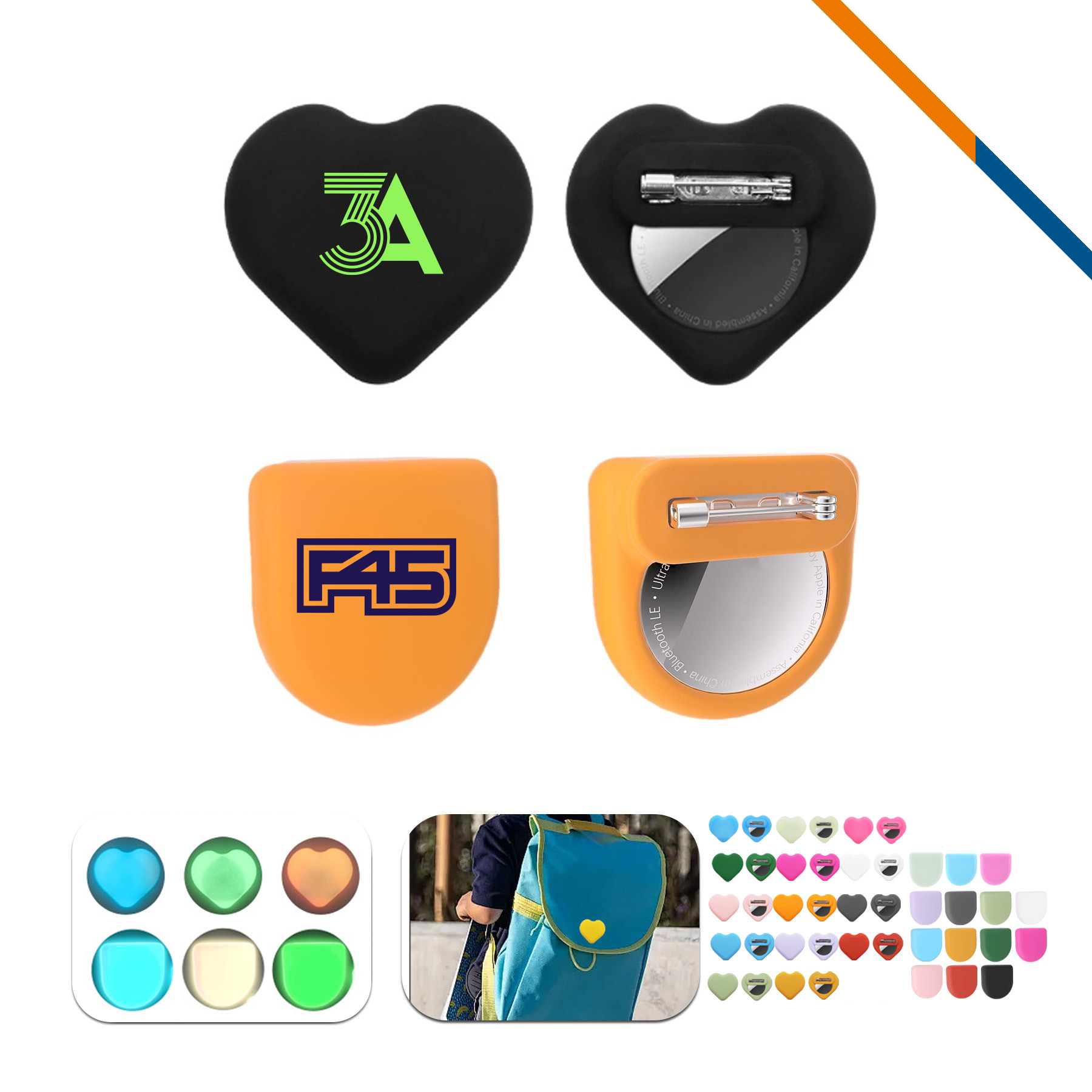 Clipluv Silicone AirTag Cover 21