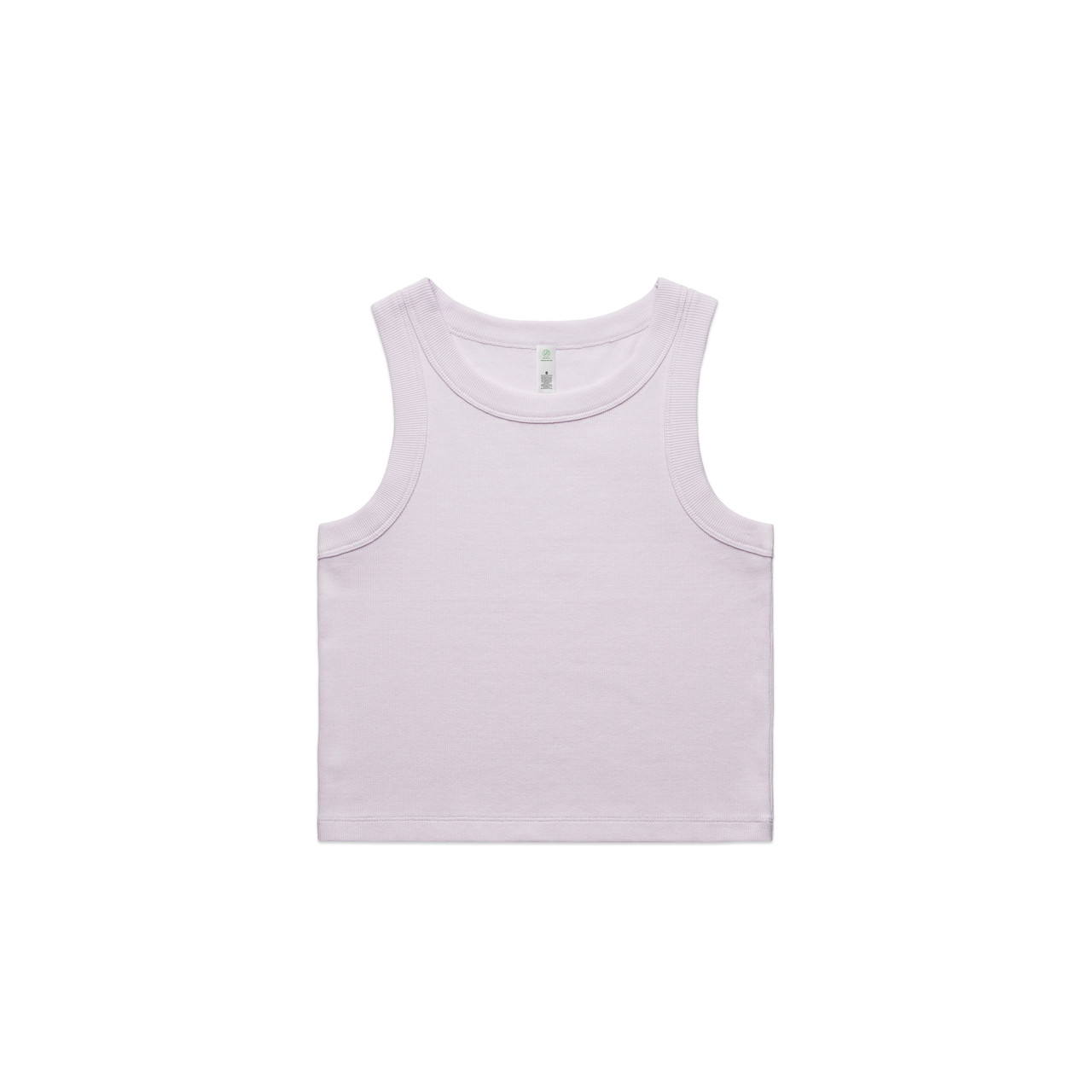 Wo's Organic Rib Crop Tank | 4064G 17