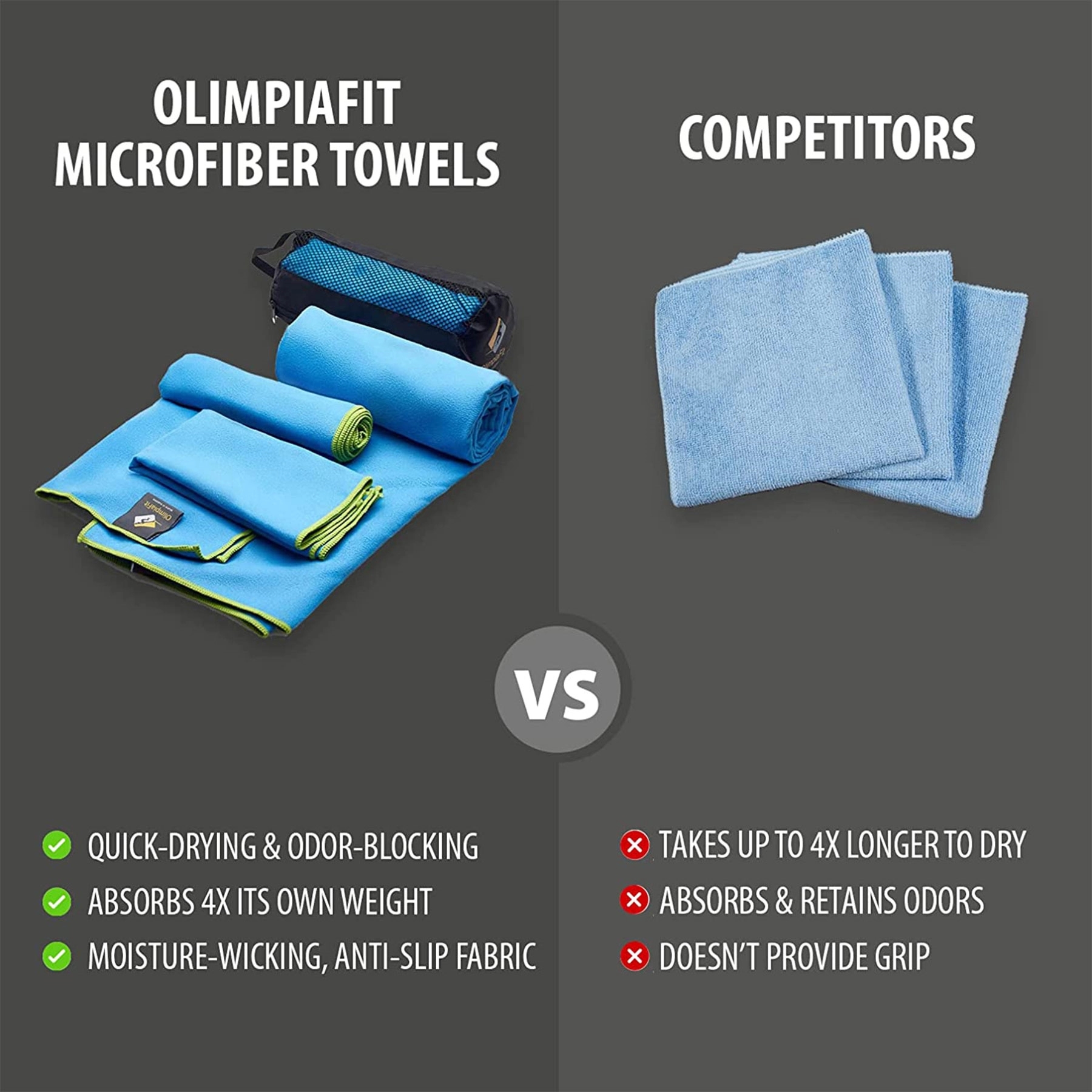 Microfiber Towels - Quick Dry For Sports 2
