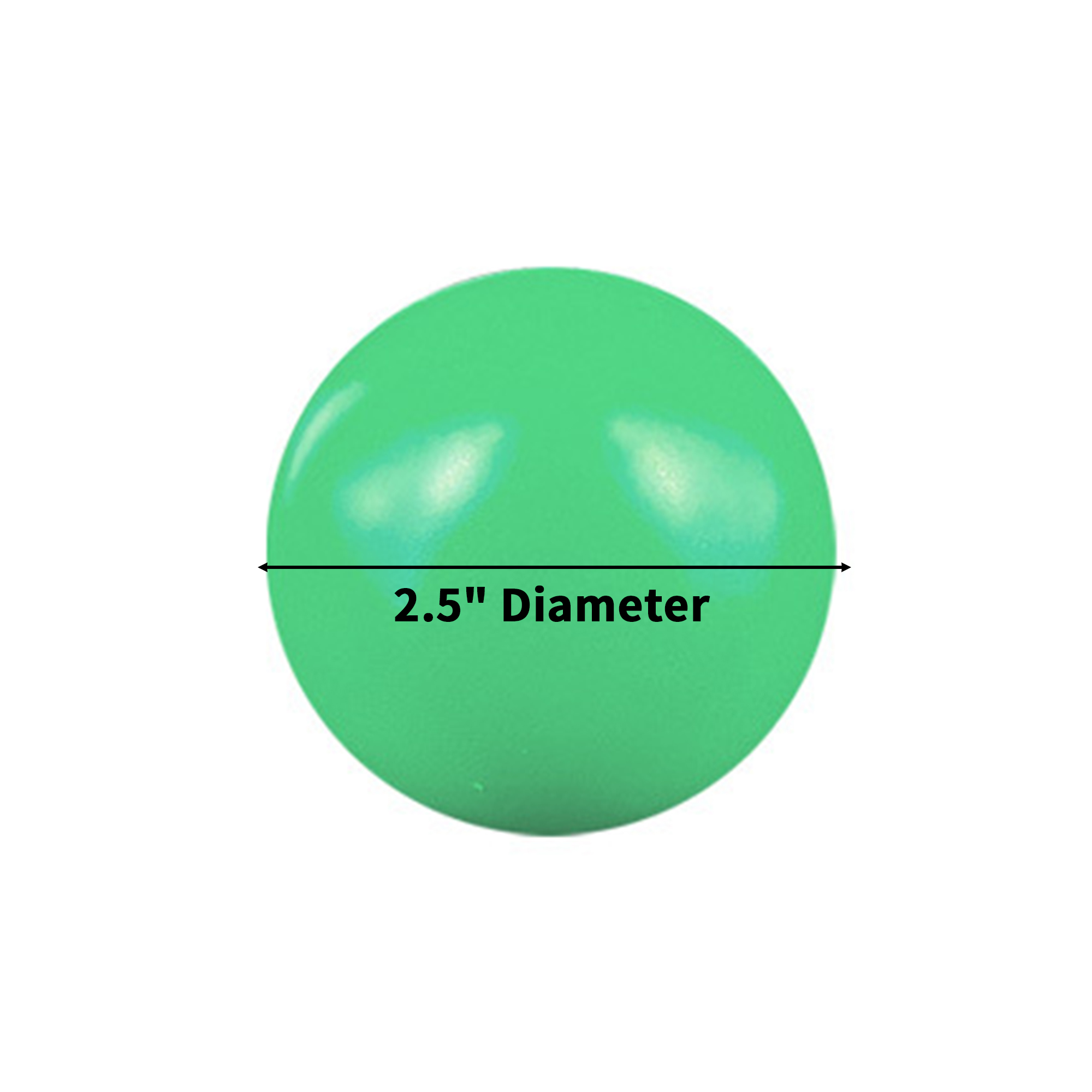 PU Foam Stress Relief Ball 2.5" Diameter 8