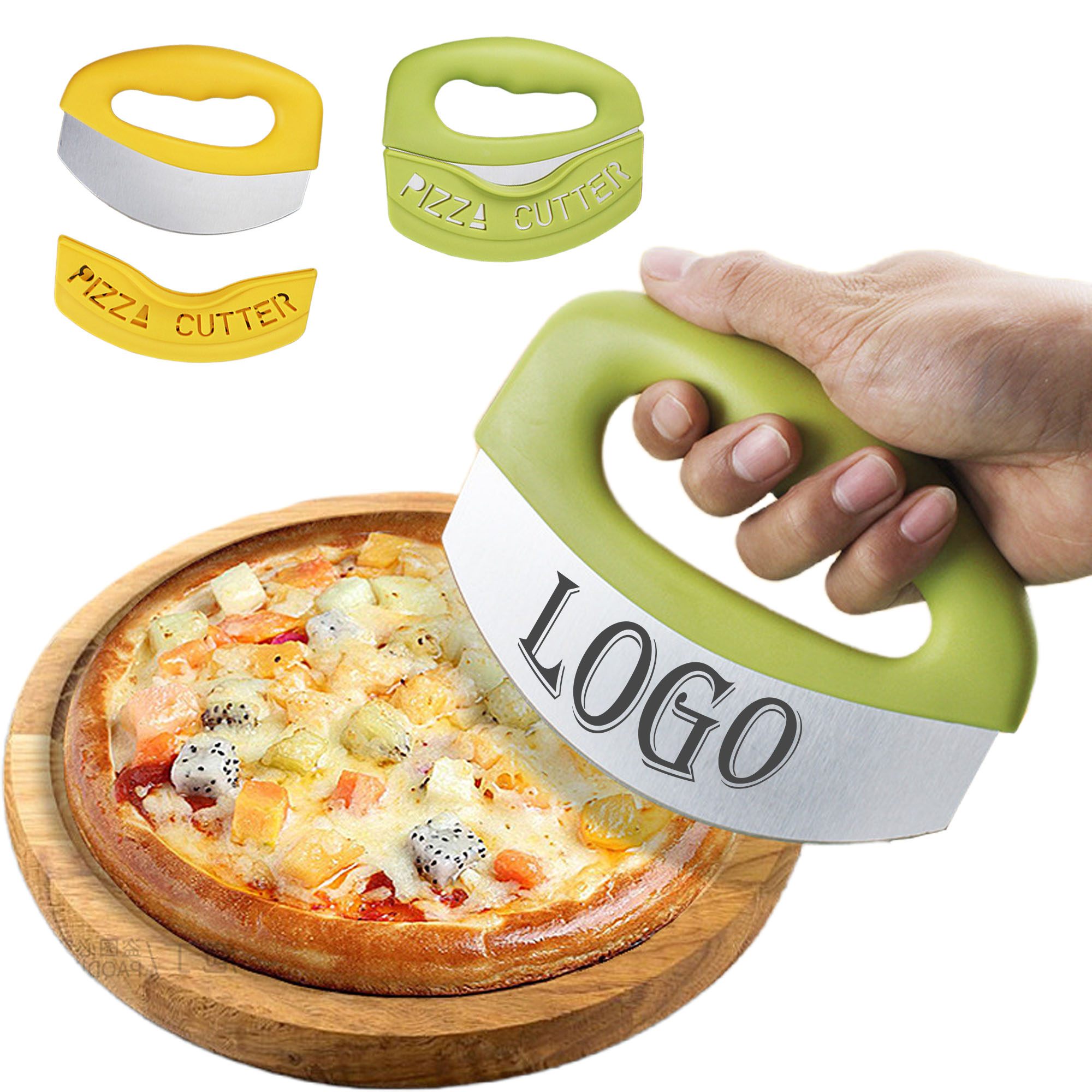 Pizza Cutter with Non-Slip Grip MOQ20 3