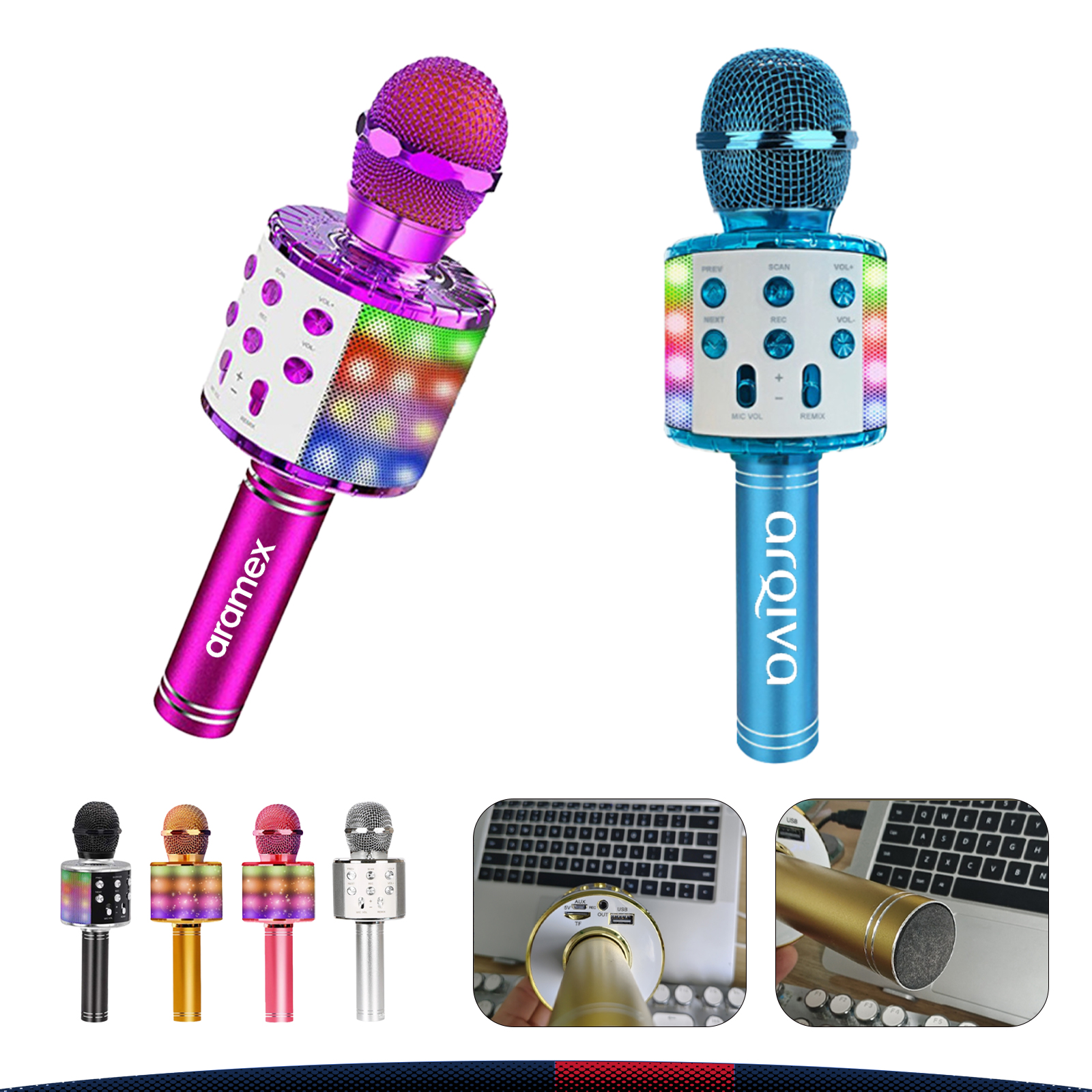 Dancing Lights Microphone 3