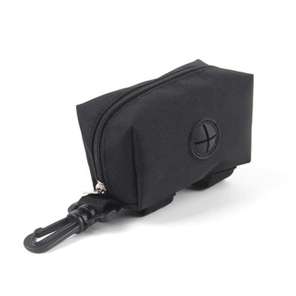 Custom Dog Poop Waste Bag Holder & Attached Zipper Dispenser 4