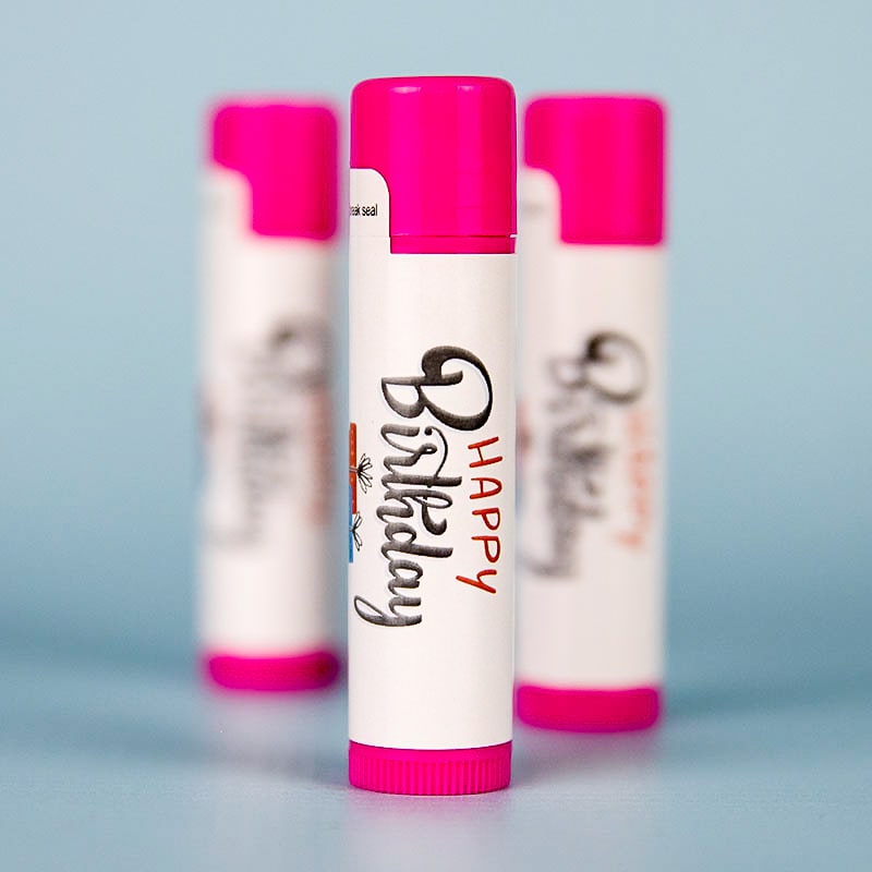 Flavored Beeswax Lip Balm - Full Color 18