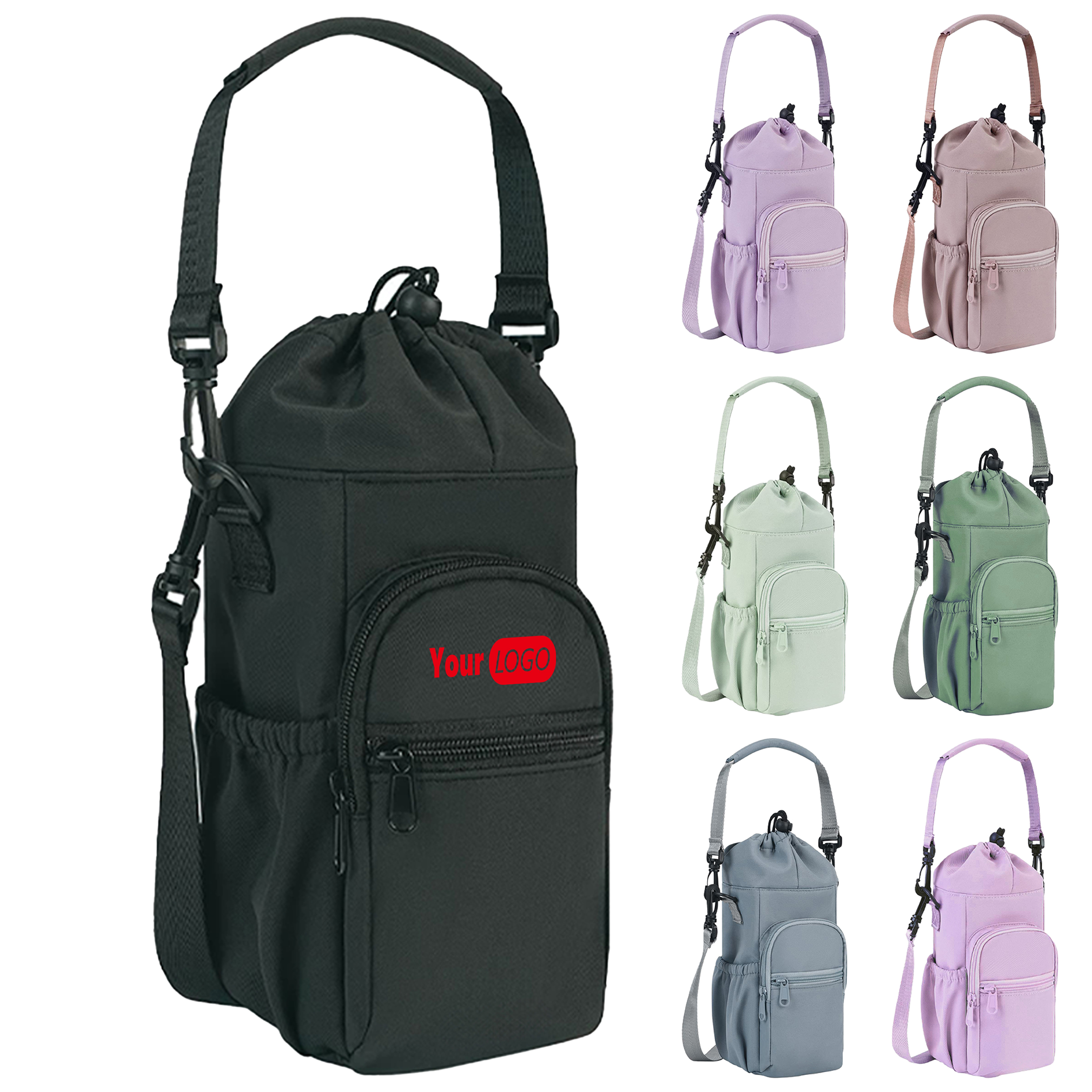 Other Fabric Insulated Water Bottle Cover That Can Be Slung Diagonally 3