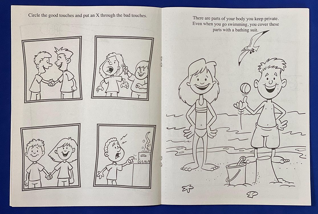 COLORING BOOK - Good Touch Bad Touch Coloring & Activity Book 6