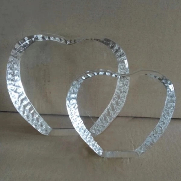 Heart shaped Iceberg Crystal Trophy 4