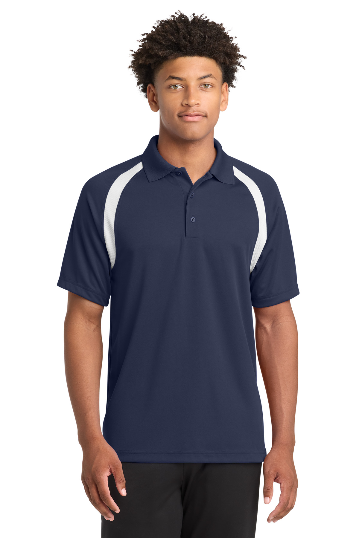 Sport-Tek Dry Zone Colorblock Raglan Polo. T476 34