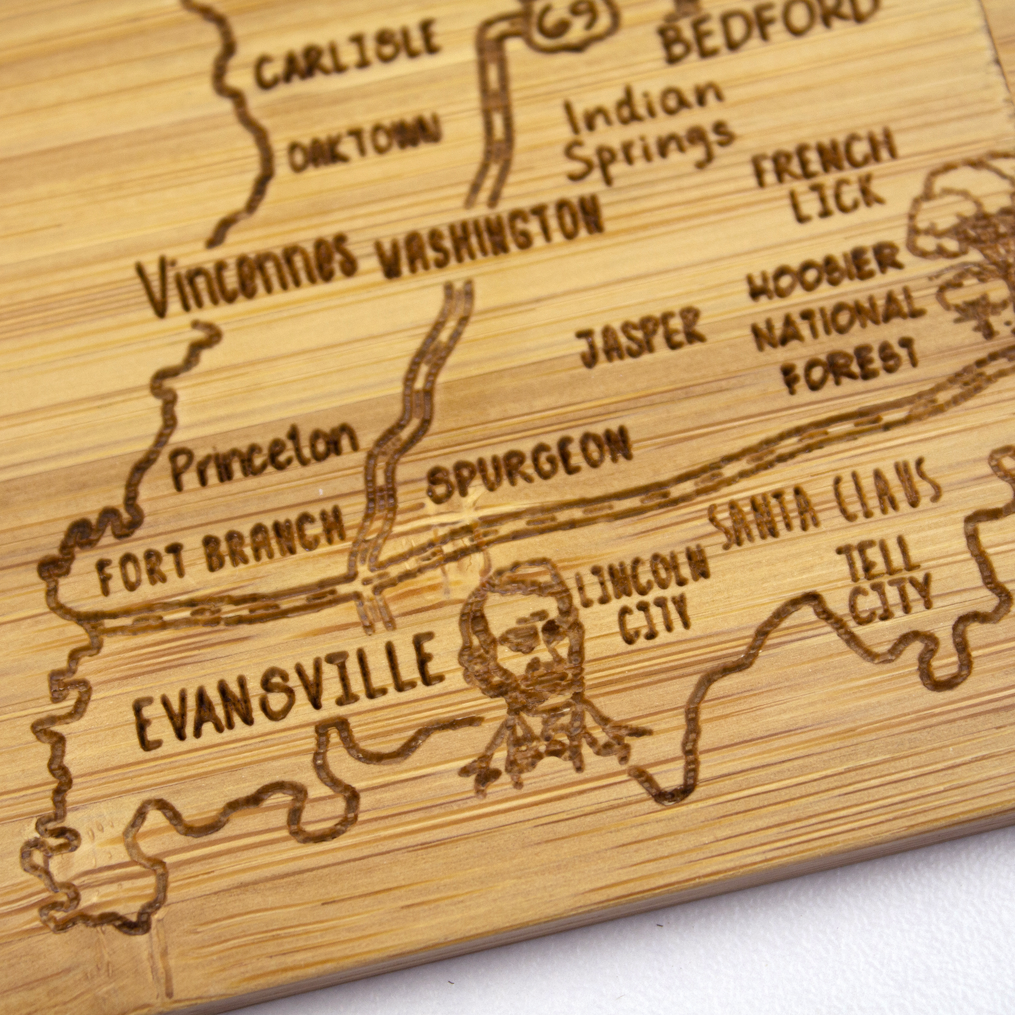 Indiana Puzzle Coaster Set 2