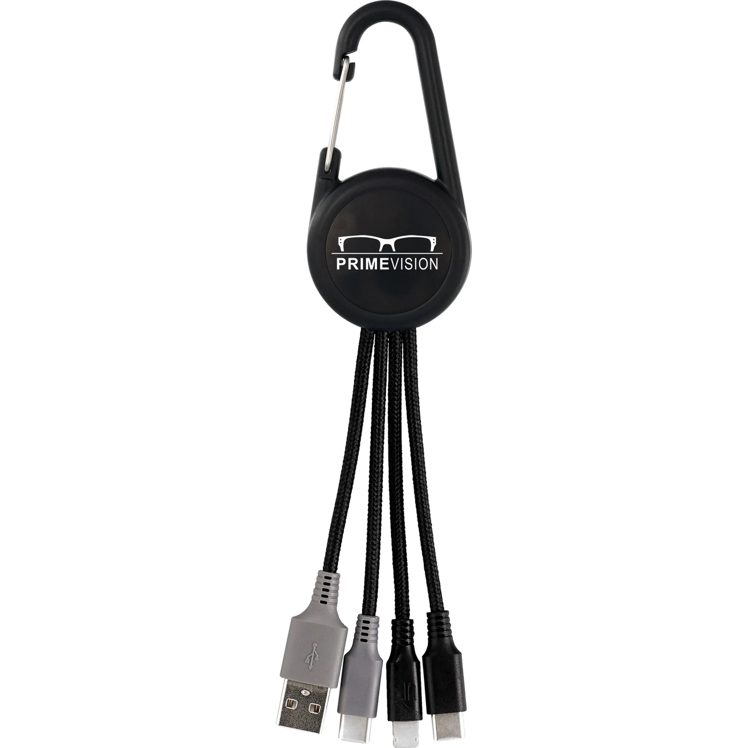 COLORFUL 3-IN-1 CARABINER DUO CHARGING CABLE 12