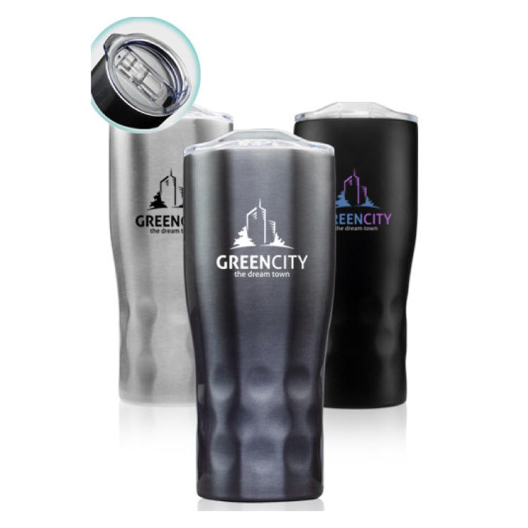 25 oz. Grip Stainless Steel Tumbler - BPA Free 2