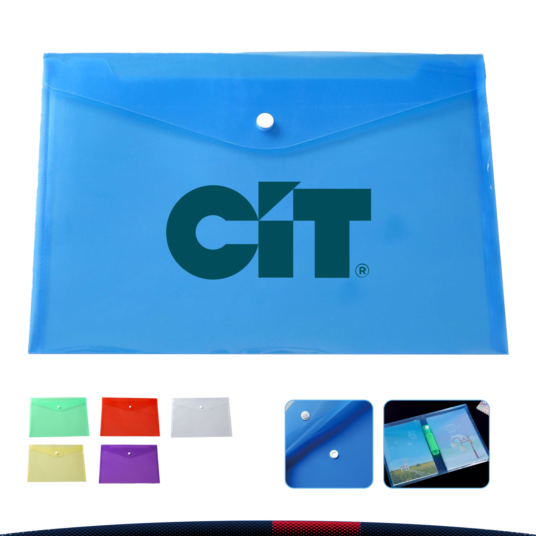 Plastic Clear Folders 3