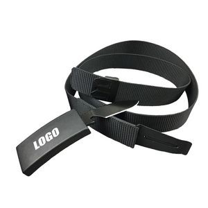 Durable Canvas Nylon Waist Belt With Hidden Knife 11