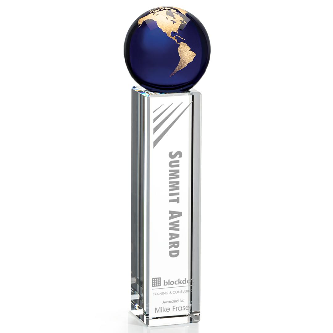 Luz Globe Award - Blue/Gold 8