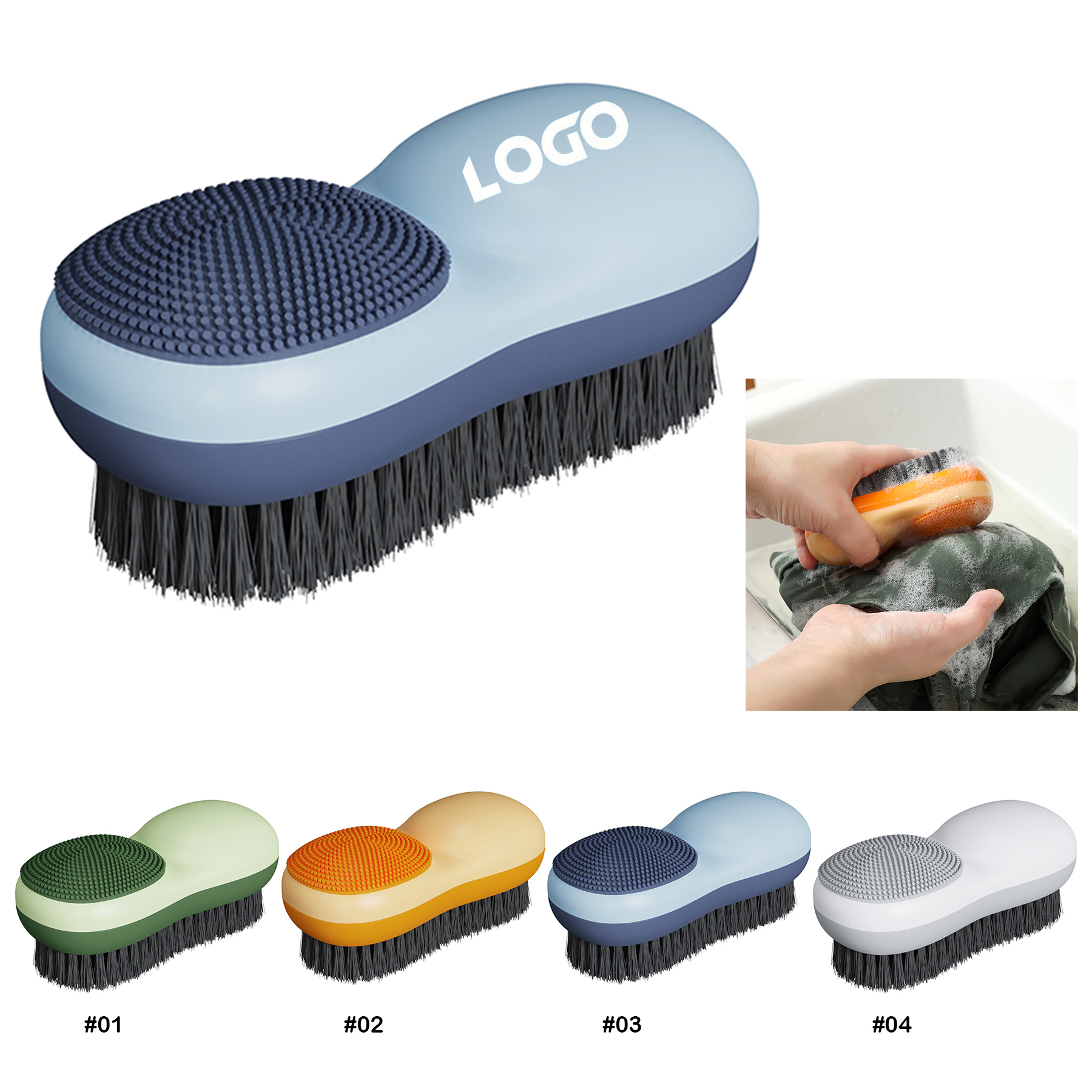 Creative Multifunctional Laundry Brush