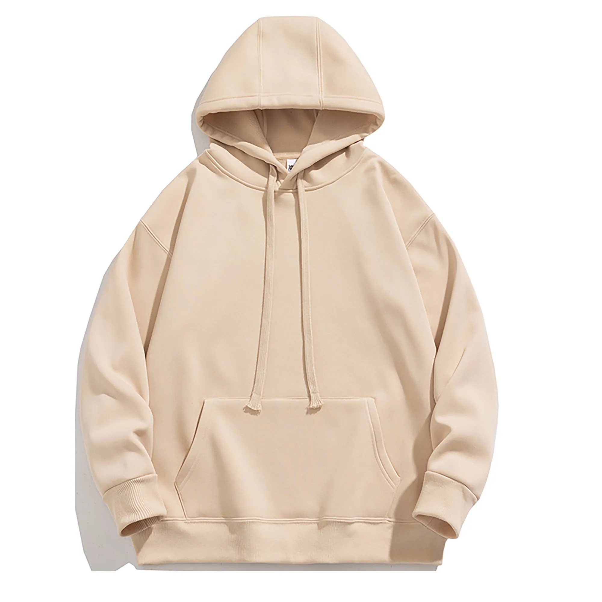 Custom Thicken Fleece Hoodie with Pocket Low Moq, custom hoodie or sweatshirt with logo imprint 4