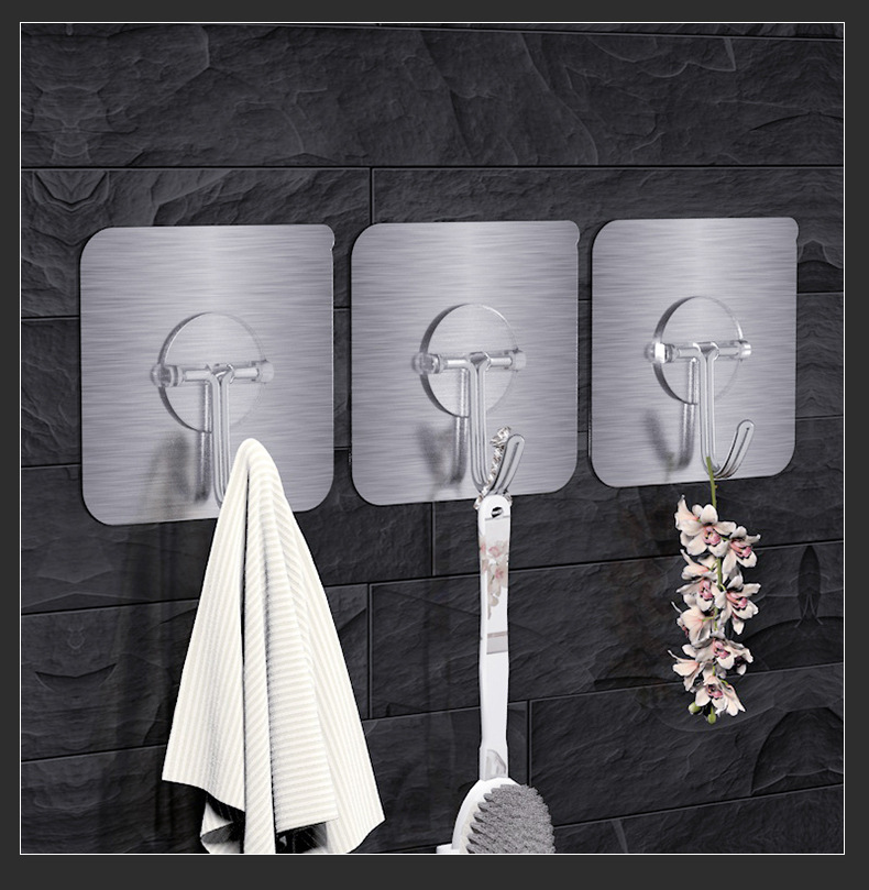 Transparent Seamless Coat Hooks 4