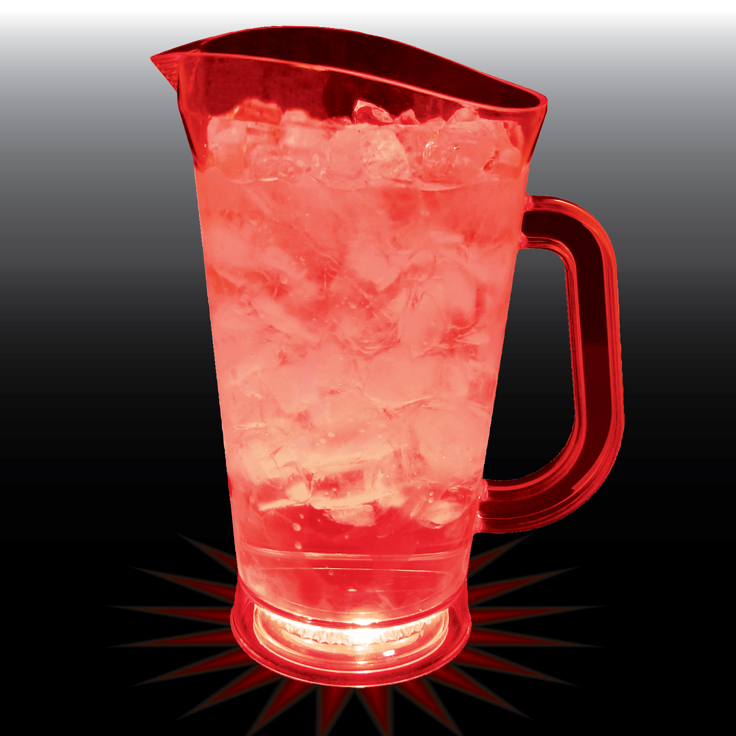 70oz Lites Up Textured Plastic Beer Pitcher with Handle